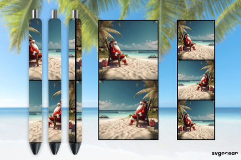Christmas in July Pen Sublimation Sublimation SvgOcean 