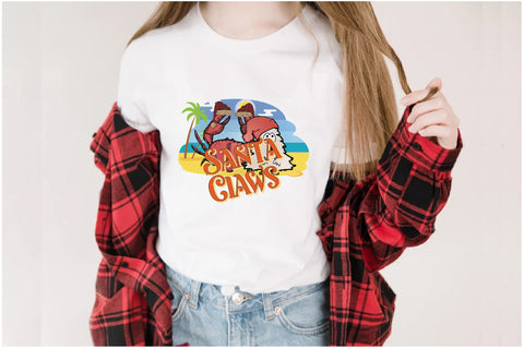 Christmas in July Santa Claws Sublimation Sublimation Jagonath Roy 