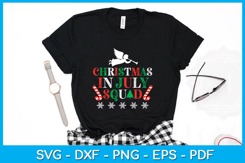 Christmas In July Squad SVG PNG PDF Cut File SVG Creativedesigntee 