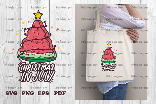 christmas in july watermelon SVG dadan_pm 