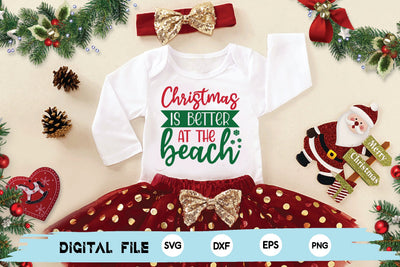Christmas is better at the beach SVG md faruk hossain 