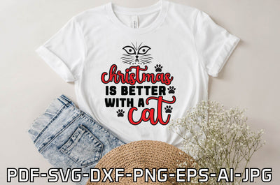 christmas is better with a cat SVG farhad farhad 