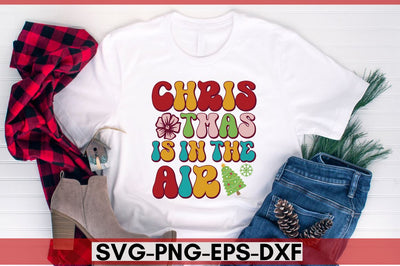 Christmas is in the air SVG SVG DESIGNISTIC 