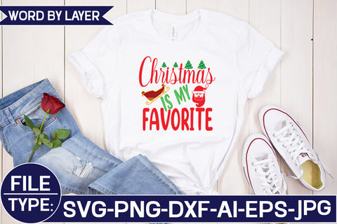 Christmas is My Favorite SVG Cut File SVG Studio Innate 