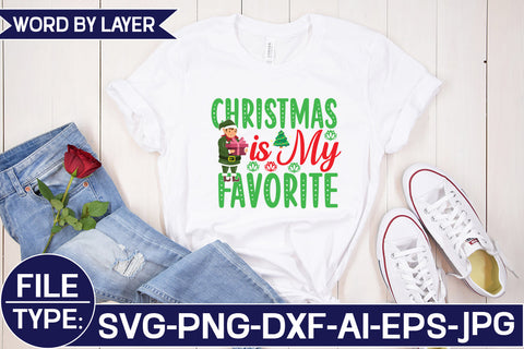 Christmas is My Favorite SVG Cut File SVG Studio Innate 