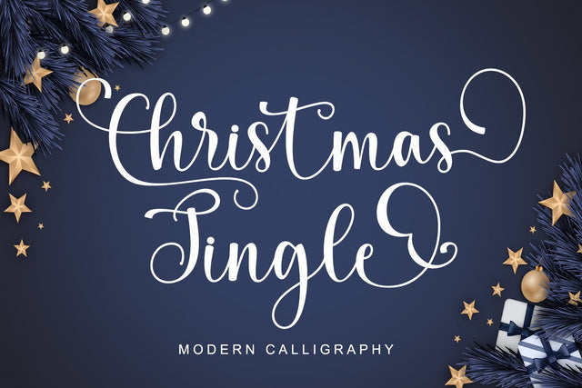 Christmas JIngle Font Letterara 