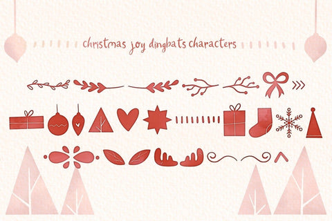 Christmas Joy font pack! Font Andreadop Designs 