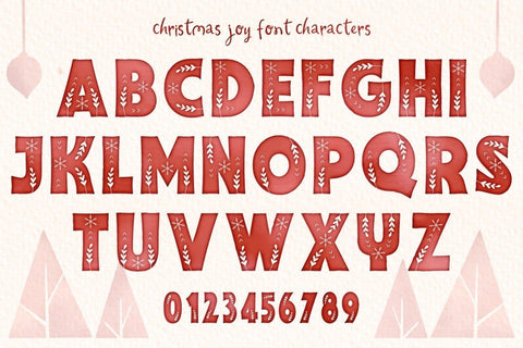 Christmas Joy font pack! Font Andreadop Designs 