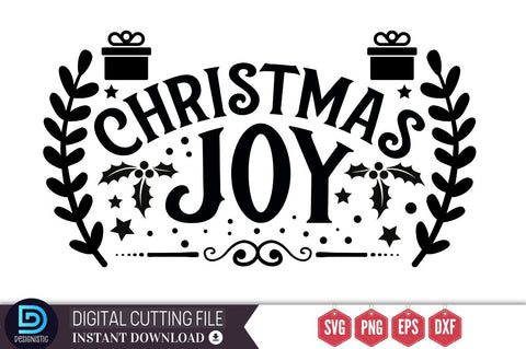 Christmas joy SVG, Christmas joy SVG DESIGNISTIC 