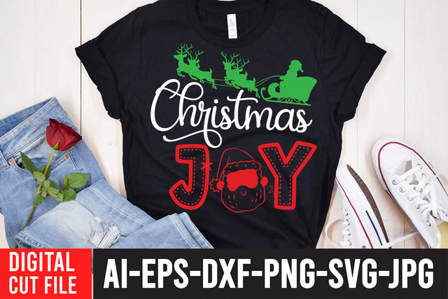Christmas JOY SVG Cut File SVG BlackCatsMedia 