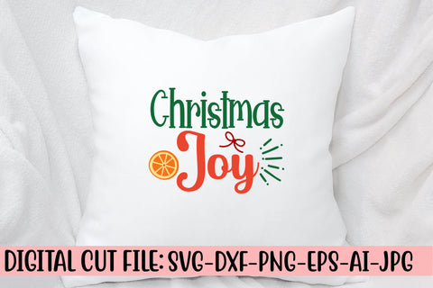 Christmas Joy SVG Cut File SVG Syaman 