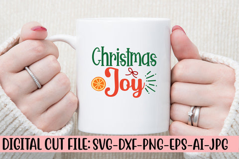 Christmas Joy SVG Cut File SVG Syaman 