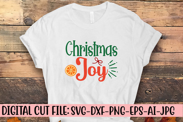 Christmas Joy SVG Cut File SVG Syaman 