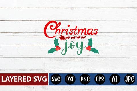 Christmas joy SVG cute file SVG Blessedprint 