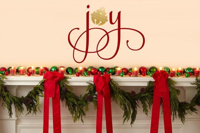 Christmas Joy with Bell SVG Designed by Geeks 