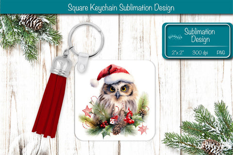 Christmas Keychain PNG Sublimation Christmas Cute Animal PNG Sublimation Createya Design 