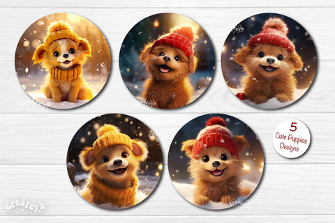 3d bear sublimation / Round sublimation keychain designs PNG