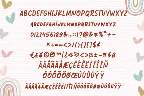 Christmas Kitchen Font Mozarella 