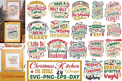 Christmas Kitchen Svg Bundle SVG Angelina750 