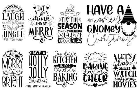 Christmas Kitchen Towels SVG Bundle SVG CraftLabSVG 
