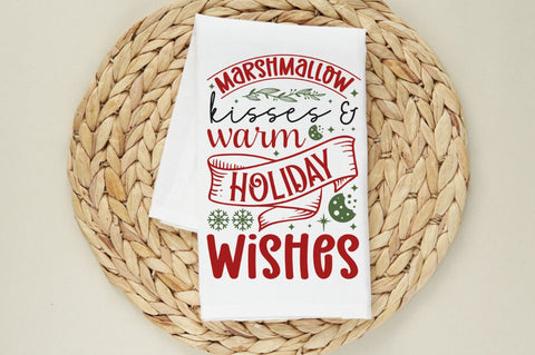 Christmas Kitchen Towels SVG Bundle SVG DESIGNISTIC 