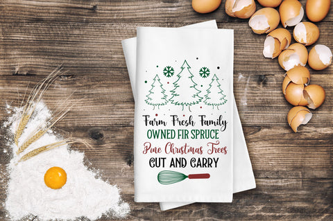 Christmas Kitchen towels Svg Bundle SVG Regulrcrative 