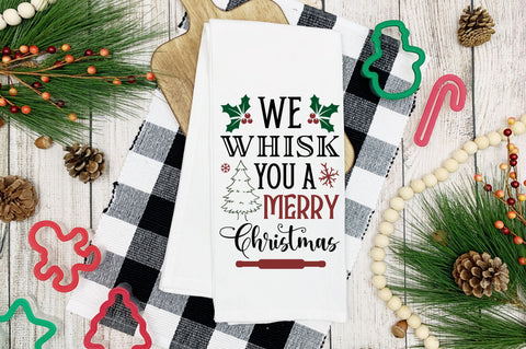 Christmas Kitchen towels Svg Bundle SVG Regulrcrative 