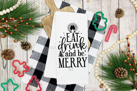 Christmas Kitchen Towels SVG Bundle SVG Regulrcrative 