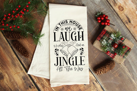 Christmas Kitchen Towels SVG Design SVG CraftLabSVG 