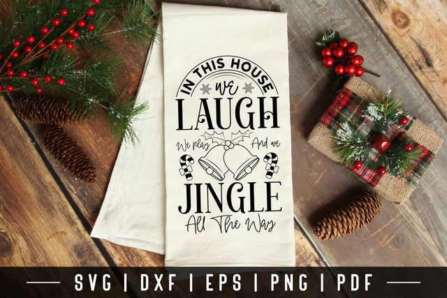 Christmas Kitchen Towels SVG Design SVG CraftLabSVG 
