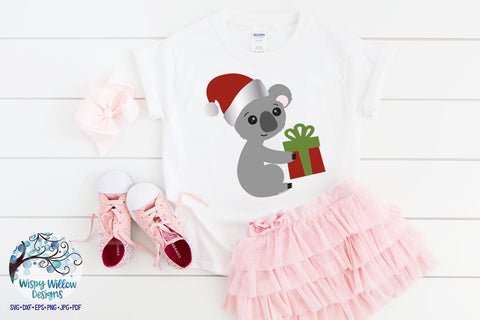 Christmas Koala SVG SVG Wispy Willow Designs 