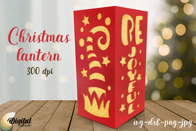 Christmas Lantern Paper Cut. 3D Lantern. Lantern 3D Papercut 3D Paper Evgenyia Guschina 