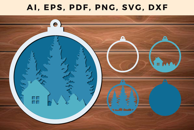 CHRISTMAS Lantern Template cut file, Multilayer Laser Cut Files, Mandala, SVG, 3D Designs, Mini Design Bundles SVG MD JOYNAL ABDIN 