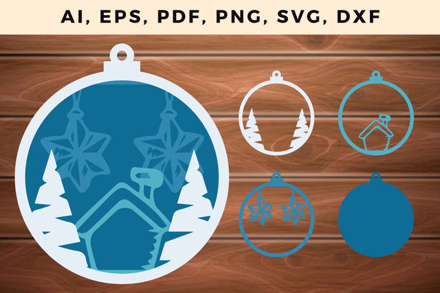 CHRISTMAS Lantern Template cut file, Multilayer Laser Cut Files, Mandala, SVG, 3D Designs, Mini Design Bundles SVG MD JOYNAL ABDIN 