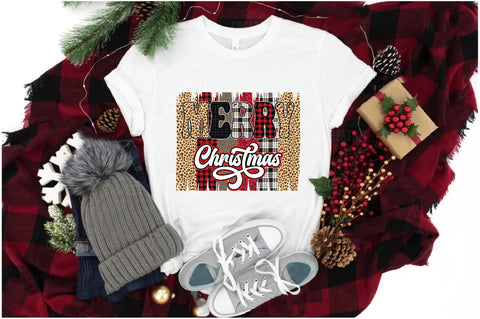 Christmas Leopard Buffalo Plaid Sublimation Sublimation Jagonath Roy 