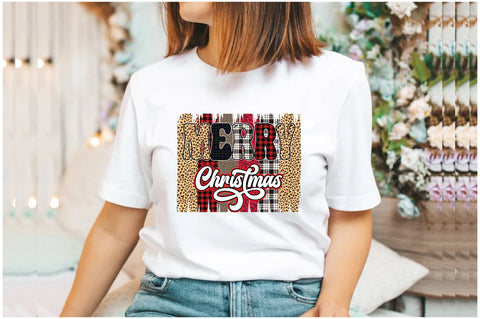 Christmas Leopard Buffalo Plaid Sublimation Sublimation Jagonath Roy 