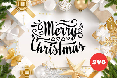 Christmas lettering svg SVG Zoya Miller 