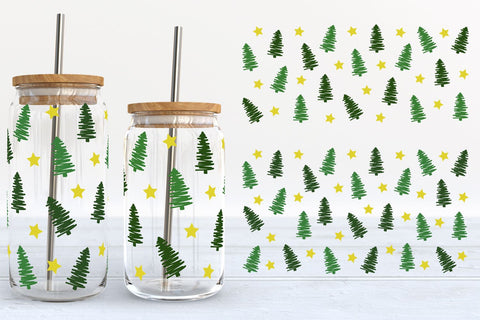 Christmas Libbey Can Glass SVG Bundle SVG B Renee Design 