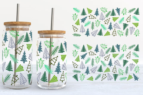 Christmas Libbey Can Glass SVG Bundle SVG B Renee Design 