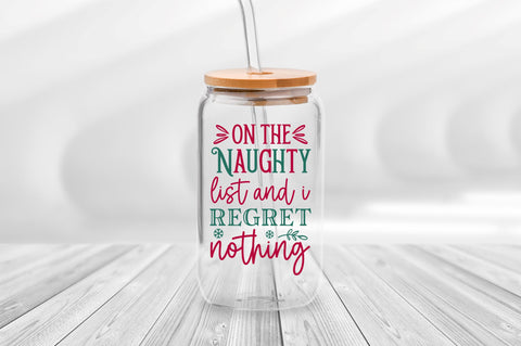 Christmas Libbey Can Glass SVG Bundle SVG Regulrcrative 