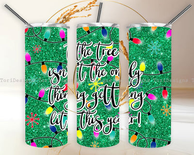 Christmas Light Tumbler PNG Sublimation ToriDesigns 