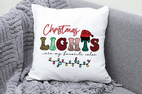 Christmas Lights Are My Favorite Color Sublimation Sublimation Jagonath Roy 