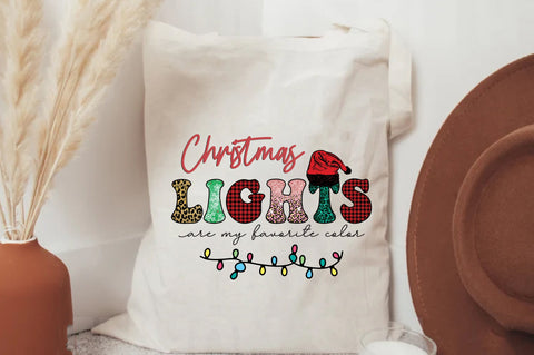 Christmas Lights Are My Favorite Color Sublimation Sublimation Jagonath Roy 
