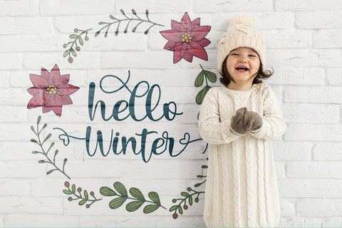 Christmas Lights Font Letterara 