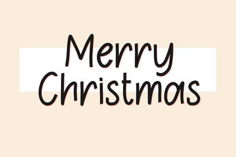 Christmas Line Font Afandi Studio 