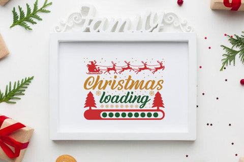 Christmas loading SVG Angelina750 