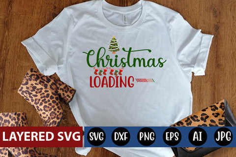 Christmas loading SVG cute file SVG Blessedprint 