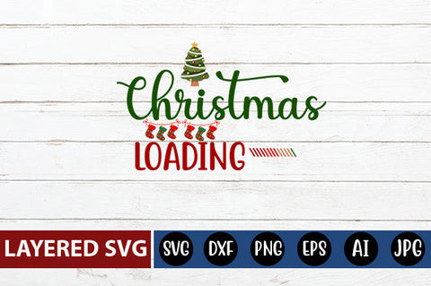 Christmas loading SVG cute file SVG Blessedprint 