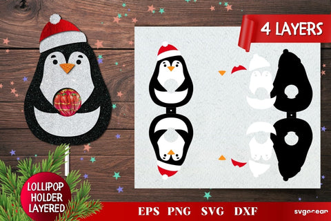 Christmas Lollipop Holders | Candy Holders | Svg Bundle | Cut File SVG SvgOcean 