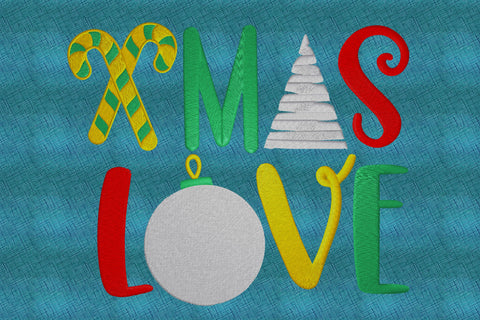 Christmas Love Embroidery/Applique DESIGNS embroidery-workshop 